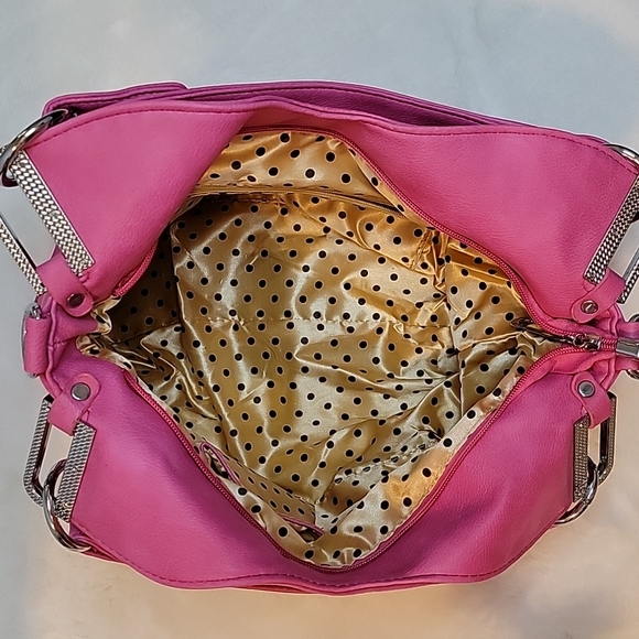 Pink Sparkly Unique Boutique Bag Fun Fashion - Picture 5 of 8